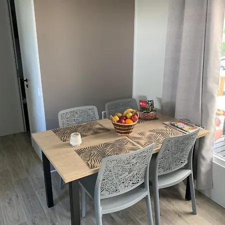 Le Mobilhome De Evelyne Et Serge Campsite Lit-et-Mixe