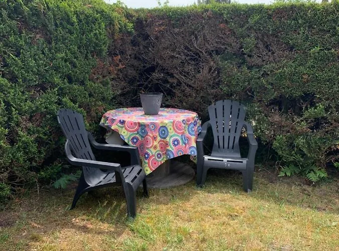 Campingplatz Le Mobilhome De Evelyne Et Serge Lit-et-Mixe