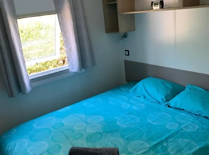 Le Mobilhome De Evelyne Et Serge Campingplatz Lit-et-Mixe