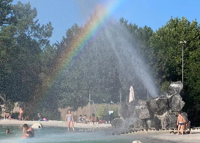 Campingplatz Le Mobilhome De Evelyne Et Serge Lit-et-Mixe
